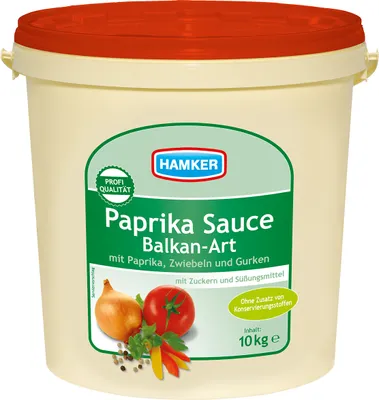 Produktbild von Hamker Paprikasauce Balkan Art 10L