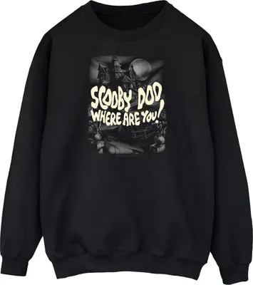 Produktbild von Scooby Doo - "Where Are You?" Sweatshirt für Herren BI1975 (S) (Schwarz)