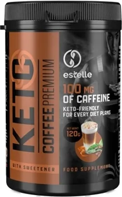 Produktbild von Keto Coffee Premium - Doplněk stravy, přírodní 120g