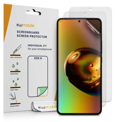 Produktbild von kwmobile 3x Folie matt kompatibel mit Xiaomi 13T / 13T Pro - Displayschutzfolie Schutzfolie - Displayschutz Displayfolie entspiegelt