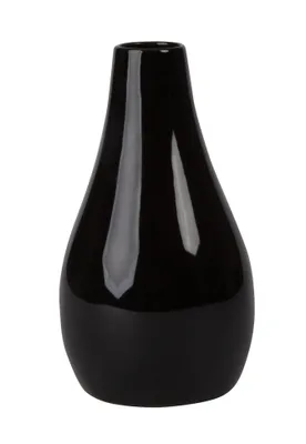 Immagine prodotto di Vaso 'Drop' (15x15x26cm), nero