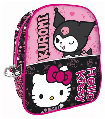 Produktbild von Hello Kitty & Kuromi Rucksack, Tasche 26 cm