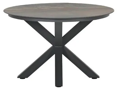 Productafbeelding van Lowland Tuintafel Rome Bronze dia. 120 cm Garden Impressions
