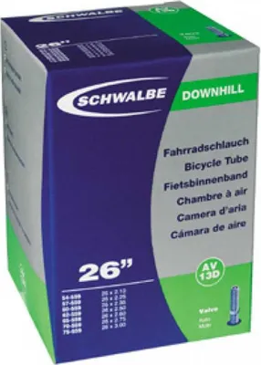 Image de Schwalbe Tube 2,1 - 3,0''-54-75 mm Duše na kolo 40.0 Valve auto