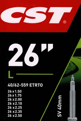 Produktbild von CST 26 SV Schlauch 26 Zoll (40/62-559) Fahrradschlauch