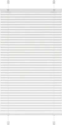 Produktbild von Plissee Weiß 70x150 cm Stoffbreite 69,4 cm Polyester