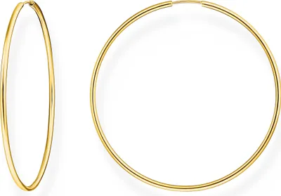 Produktbild von Thomas Sabo CR729-413-39 Damen-Ohrringe Creolen Groß vergoldet