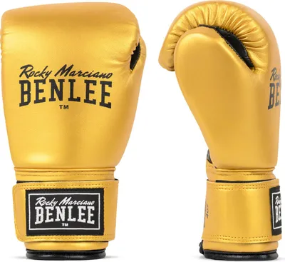 Image de Gants de boxe junior en similicuir RODNEY JUNIOR Gold/Black 04 oz BENLEE