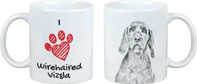 Image de Vizsla - Tasse avec chien, adorable tasse avec graphisme, cadeau avec votre photo de la marque Art-Dog