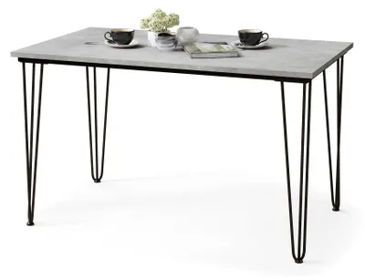 Produktbild von Design Esstisch Hairpin Esszimmer Tisch 120x75x70 cm