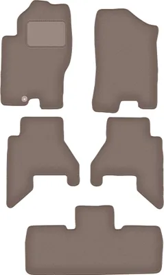 Produktbild von Velours-Autoteppiche für: Nissan Pathfinder 7Os (vor Facelift) (2005-2010) Beige