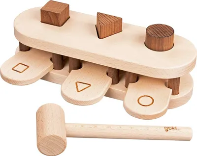 Obrázek produktu pro Goki Hammer bench, 1 rok/roky, Dřevo, Dřevo