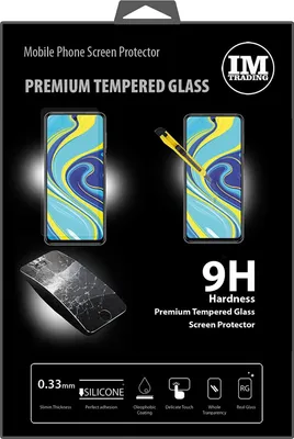 Produktbild von cofi1453 Schutzglas 9H kompatibel mit XIAOMI REDMI NOTE 9S Displayschutzfolie Panzerfolie Passgenau Glas