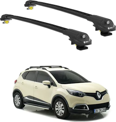 Immagine prodotto di TURTLE Portapacchi AIR-1 RENAULT CAPTUR J87 2013 - 2019 , Nero