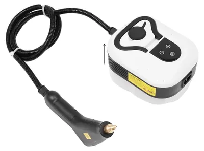 Image de Nettoyeur vapeur, haute performance, contrôle de la vapeur réglable, couleur : blanc