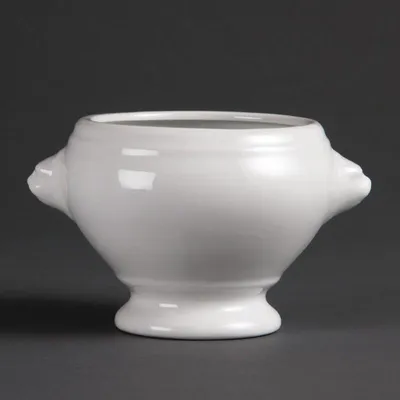Zdjęcie produktu dla Miski na zupę Olympia Whiteware Lion Head 47,5 cl (6 sztuk)