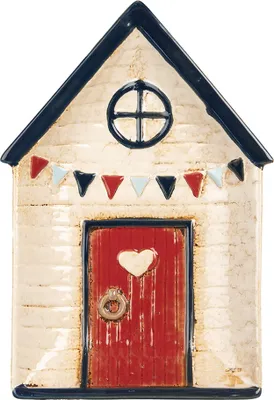 Zdjęcie produktu dla Clayre & Eef Półmisek do serwowania House 27x18 cm Beżowy Ceramiczny