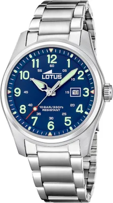 Obrázek produktu pro Lotus Hodinky s datem Minimalist For Him Blue
