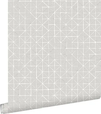 Immagine prodotto di ESTAhome carta da parati forme geometriche grigio talpa 53 cm x 10.05 m