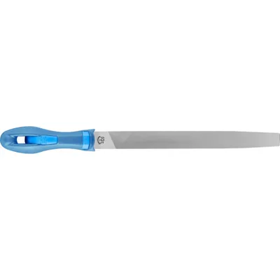 Produktbild von PFERD PF 1122 250 H3, Datensatz, Halbrundfeile, Stahl, Eisenguss, Nicht-eisenhaltiges Metall, Bronze, Aluminium, Kupfer, 25 mm, 25 cm