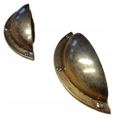 Produktbild von Domino Shell M75 Möbelgriff Muschelgriff antikbraun