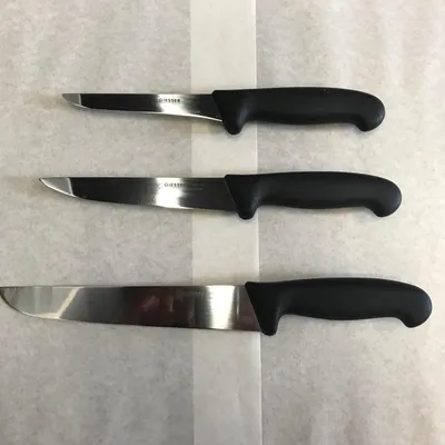 Produktbild von 3-teiliges Messerset, Grau