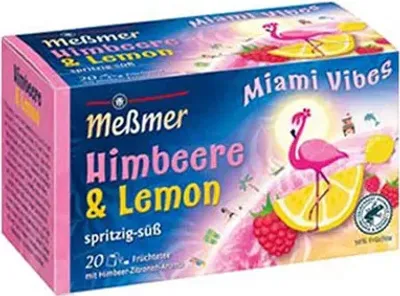 Produktbild von Messmer Himbeere Lemon Miami Vibes 20x 2,50gr (10 Stück)