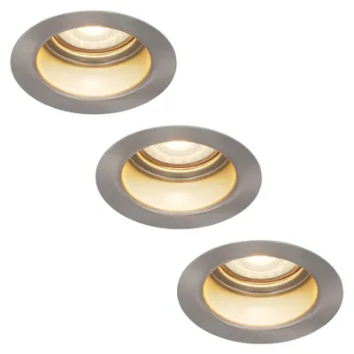 Image de HOFTRONIC - Spot LED encastrable Mari 4W 345lm GU10 2700K IP65 inox