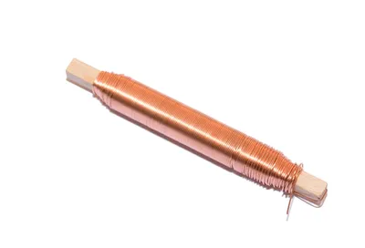 Produktbild von Bindedraht, Wickeldraht, Blumendraht verkupfert 1Kg = 10 Rollen Stärke ca. 0,65mm