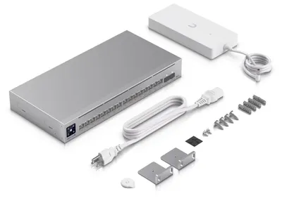 Produktbild von Ubiquiti Pro Max 16 PoE, Managed, L3, Gigabit Ethernet (10/100/1000), Power over Ethernet (PoE), Rack-Einbau