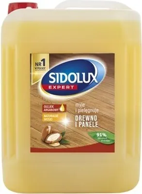 Zdjęcie produktu dla Sidolux Expert Do Mycia Paneli I Drewna Z Olejkiem Arganowym 5L