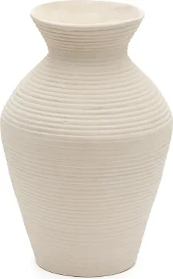 Produktbild von Vase Pria 32 x 32 x 51 cm Pappmaché Weiß