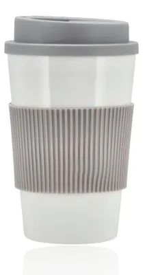 Immagine prodotto di Tazza da caffè riutilizzabile da 450 ml con coperchio