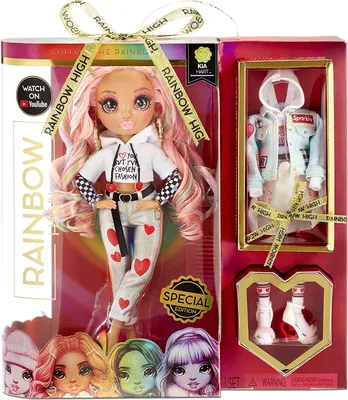 Produktbild von Rainbow High Kia Hart, Modepuppe, Weiblich, 6 Jahr(e), Mädchen, 600 g, Mehrfarbig