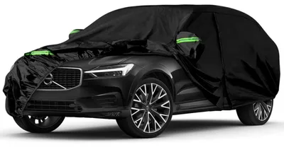 Immagine prodotto di Copertura impermeabile per auto, compatibile con Volvo XC60 dal 2008 al 2025, copertura completa per tutte le condizioni atmosferiche, con protezione UV e cerniera