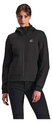 Image de Sweat à capuche zippé Alpinestars Stella Radium Tech pour femme, noir, XS