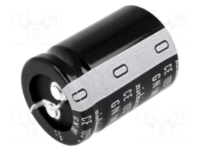 Productafbeelding van 1x Condensator: elektrolytisch, SNAP-IN, 250VDC, 470uF, Ø22x40mm, LGN2E471MELZ40