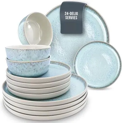 Produktbild von Famanu Bordenset 24-teilig - Servierset für 6 Personen