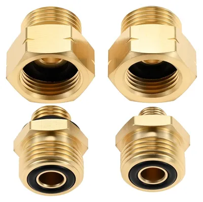 Image de Set d'adaptateurs de cartouches de gaz 4 pièces pour camping