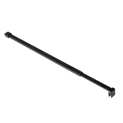 Produktbild von Aloni Stabilisierungsstange für Duschglas und Duschwand 60-120 cm Schwarz matt