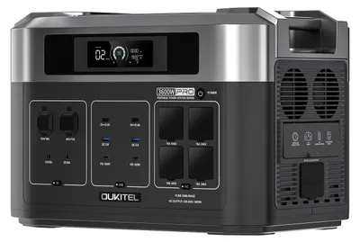 Productafbeelding van Power Station - Draagbare Accu - Noodstroomvoorziening - Energieopslag - Laadstation - 2048Wh LiFePO4 Batterij