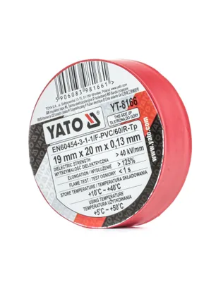 Produktbild von Yato YT-8166, EN60454-3-1-1/F-PVC/60/R-Tp, 20 m, 19 mm, 0,13 mm