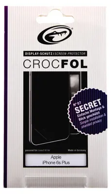 Produktbild von Crocfol Displayschutzfolie für Apple iPhone 6s Plus