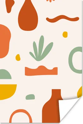 Produktbild von MuchoWow® Poster Sommer - Pflanzen - Vase 20x30 cm - Papierdruck