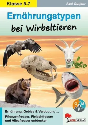 Immagine prodotto di Ernährungstypen bei Wirbeltieren
