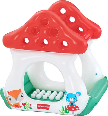 Produktbild von Bestway® Fisher-Price™ Bällebad Glückspilz 107 x 91 x 110 cm