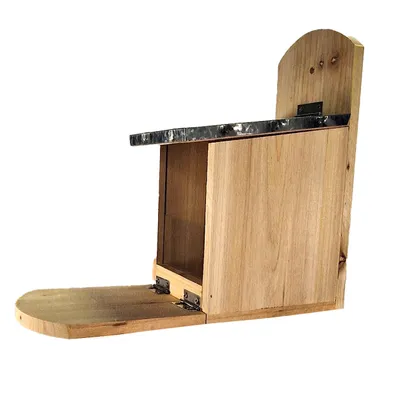 Produktbild von Eichhörnchen Futterstation, Naturholz, 17 x 26 x 11 cm
