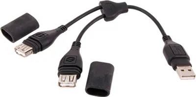 Immagine prodotto di Sdoppiatore Tecmate 110 2 in 1 presa usb 1A