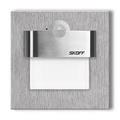 Obrázek produktu pro SKOFF LED nástěnné svítidlo s čidlem MM-TAN-K-W Tango nerez(K) studená(W,650