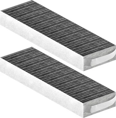 Produktbild von 2 Stück Aktivkohlefilter für Dunstabzugshaube Ersatzfilter
